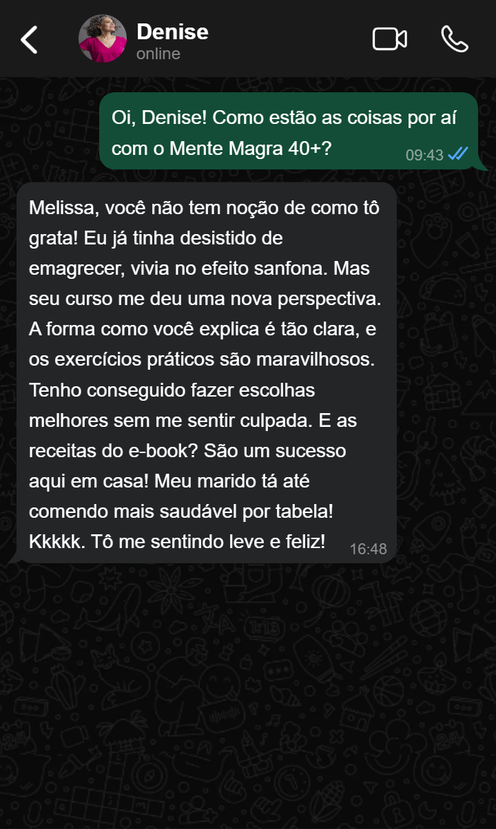 Denise, 49 anos